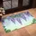 Lush Wisteria Flower Garden Vines - Botanical Home Decor Gift Doormat - 4