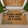 Cluck Like Chicken Doorbell Message with Eucalyptus Daisies - Funny Home Welcome for Chicken Lovers Doormat - 1