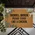 Cluck Like Chicken Doorbell Message with Eucalyptus Daisies - Funny Home Welcome for Chicken Lovers Doormat - 6