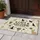 Cats Welcome People Tolerated Paw Print Silhouettes - Cat Lover Home Decor Doormat - 5