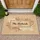 Custom Family Name and Year Rectangular Border Home Decor Gift Doormat - 1