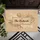 Custom Family Name and Year Rectangular Border Home Decor Gift Doormat - 6