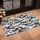 Urban Camouflage Interlocking Layered Shapes - Home Decor Gift Doormat - 4