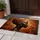 African Woman Headwrap - Home Decor Gift Doormat - 5