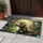Otter Stained Glass Fairy Wings Magic Wand - Wildlife Lover Gift Doormat - 5