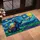 Black Cat Reaching Hand Celestial Sky - Art Lover Home Decor Gift Doormat - 4