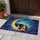 Basset Hound Moon Stained Glass Celestial Night Home Decor Gift Doormat - 5