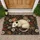 American Opossum Antique Roses Peonies Daisies Berries - Wildlife Lover Home Decor Gift Doormat - 1