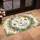Custom Name White Rabbit Sophie Stained Glass - Spring Home Decor Gift Doormat - 4