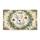 Custom Name White Rabbit Sophie Stained Glass - Spring Home Decor Gift Doormat - 3