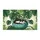 Tuxedo Cat Sleeping in Planter Monstera Leaves - Home Decor Gift for Cat Lover Doormat - 3