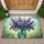 Lilac Bouquet Mason Jar Floral - Home Decor Gift Doormat - 1