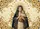 Virgin Mary Baby Jesus Gilded Floral Sunburst Cream Gold - Devotional Home Decor Gift Doormat - 7