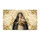 Virgin Mary Baby Jesus Gilded Floral Sunburst Cream Gold - Devotional Home Decor Gift Doormat - 3