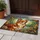 Chihuahua Dog Stained Glass Garden Foliage - Dog Lover Home Decor Gift Doormat - 5