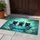 Black Cats Turban Clawfoot Bathtub Spa Relaxation Home Decor Gift Cat Lover Doormat - 5