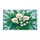 Stained Glass Calla Lily Flowers Rich Yellow Green Leaves Geometric Mosaic - Home Decor Gift Doormat - 3