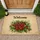 Welcome Script Ladybug Green Foliage - Everyday Outdoor Decor Gift Doormat - 1
