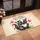 Baby Skunk Pink Heart 'Lover Stinks! Let's Drink!' - Funny Relationship Humor Gift Doormat - 4