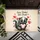 Baby Skunk Pink Heart 'Lover Stinks! Let's Drink!' - Funny Relationship Humor Gift Doormat - 6