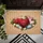 Hands Forming Heart Rustic Hearts Floral Garland - Love Connection Gift Doormat - 6