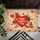 Girl Boy Kitten Rustic Red Heart Valentines Day Balloons Gift Boxes Celebration Doormat - 6