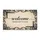 Wrought Iron Welcome Script Shoes Off Please Scrollwork - Entryway Home Decor Gift Doormat - 3