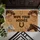 Wipe Your Hooves Horses Horseshoe - Farmhouse Equestrian Home Decor Doormat - 6