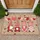 Four Gnomes LOVE Letters Hearts Balloons Floral - Valentine's Day Home Decor Doormat - 1