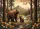 Mother Bear Cub Lush Forest Mountain Scene - Wildlife Lover Gift Doormat - 7