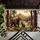 Mother Bear Cub Lush Forest Mountain Scene - Wildlife Lover Gift Doormat - 6