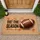 Tis The Season Football Autumn Leaves - Harvest Holiday Decor Gift Doormat - 1