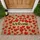 Welcome Script Red Hearts - Everyday Home Decor Gift for Guest Welcoming Doormat - 1