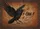 Black Crow F-CAW-F Rustic Autumn Weave - Wildlife Bird Lover Home Decor Gift Doormat - 7