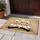 White Ducks Pink Bow Heart Scroll Floral Greenery - Home Accent Gift Doormat - 5