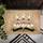 White Ducks Pink Bow Heart Scroll Floral Greenery - Home Accent Gift Doormat - 6