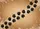 Realistic Winding Black Paw Prints Trail Earthy Background - Outdoor Decor Gift for Dog Lover Doormat - 7