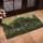 Majestic Forest Broadleaf Palm Pine Trees Woodland Scene - Home Decor Gift Doormat - 4