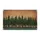 Evergreen Pine Trees Snowflakes - Winter Rustic Home Decor Gift Doormat - 3