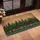 Evergreen Pine Trees Snowflakes - Winter Rustic Home Decor Gift Doormat - 4