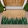 Evergreen Pine Tree Forest Snowfall Scene - Winter Holiday Home Decor Gift Doormat - 1