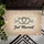 Intertwined Hearts Just Married Script - Wedding Celebration Newlyweds Gift Doormat - 6
