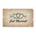 Intertwined Hearts Just Married Script - Wedding Celebration Newlyweds Gift Doormat - 3