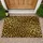 Black Spots Shimmering Gold Leopard Home Decor Gift Doormat - 1