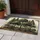 Lush Forest Scene Pines Palms Undergrowth Rocks - Nature Lover Home Decor Gift Doormat - 5