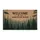 Rustic Forest Welcome Home Sign - Woodland Housewarming Gift Doormat - 3