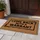 Come Back With Warrant Black Text Tan Mat - Property Rights Home Security Defense Doormat - 5