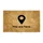 Topographical Map Pin You Are Here - Welcome Home Outdoor Decor Doormat - 3