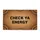 CHECK YA ENERGY - Mindfulness Lifestyle Decor Gift for Wellness Enthusiast Doormat - 3