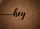 Hey Cursive Lettering Background Warm Welcome Home Decor Doormat - 7